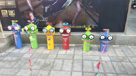 宜昌商业区彩绘