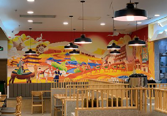 宜昌商业空间彩绘介绍。